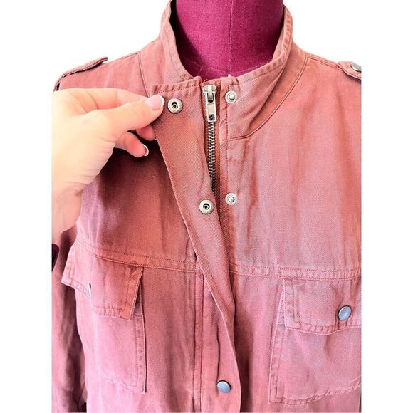 Rails Collins Jacket Brick Brown size M Utility Full zip - Picture 13 of 16